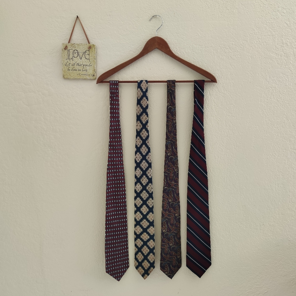 Bert Pulitzer 💙 Vintage Silk Men's Ties Neckwear‎